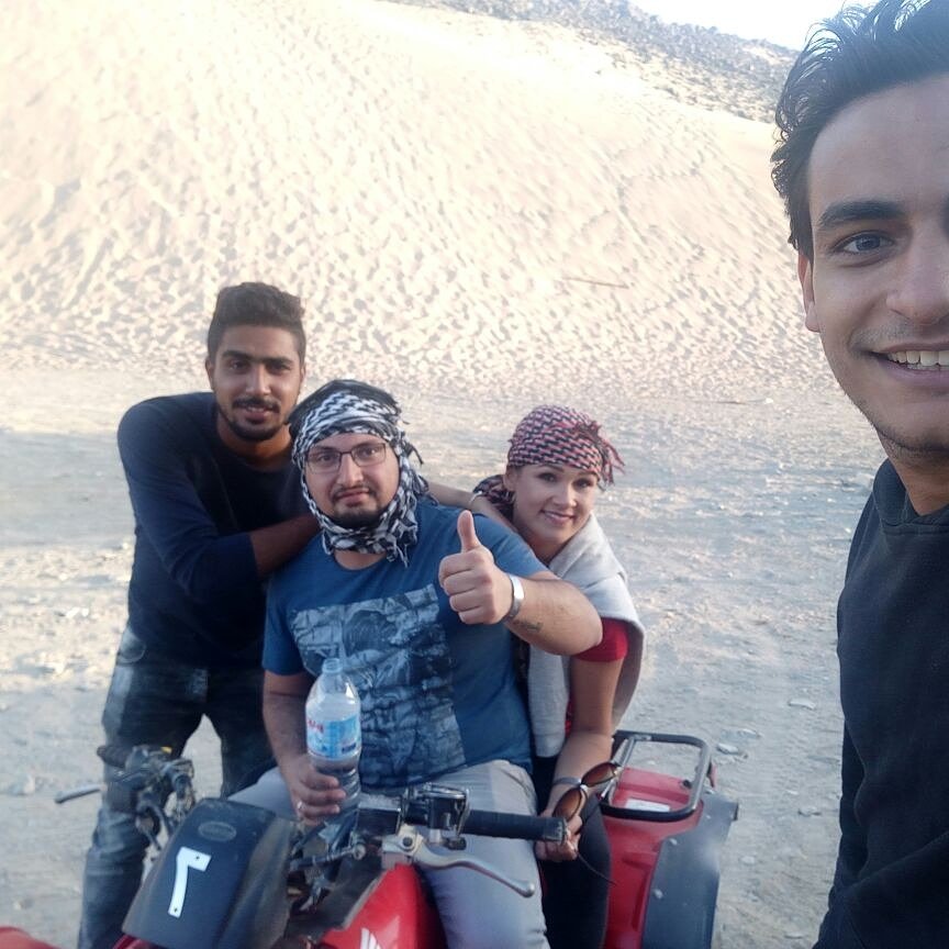 Balade en quad dans le desert